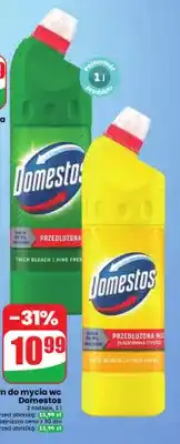 Dino Płyn do mycia wc Domestos Pine Fresh oferta