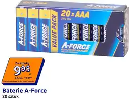 Action Baterie A-Force 20 sztuk oferta