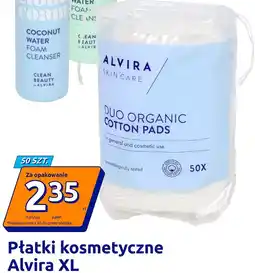 Action Płatki kosmetyczne Alvira XL 50 szt oferta