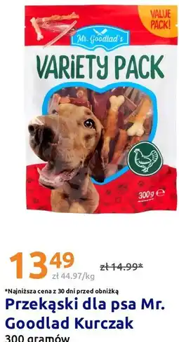 Action Przekąski dla psa Mr. Goodlad Kurczak 300 gramów oferta