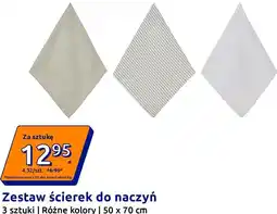 Action Zestaw ścierek do naczyń oferta