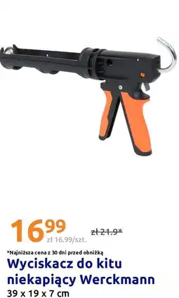 Action Wyciskacz do kitu niekapiący Werckmann oferta