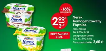 Serek homogenizowany waniliowy Piątnica