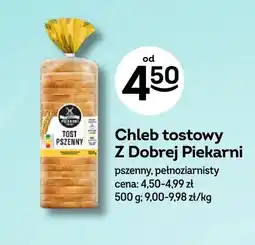 Żabka Chleb tostowy pełnoziarnisty Z Dobrej Piekarni oferta