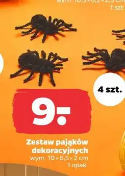 Netto Zestaw pająków dekoracyjnych oferta