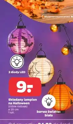 Netto Składany lampion na Halloween ø 20 cm oferta