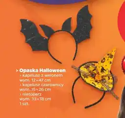 Netto Opaska Halloween kapelusz z welonem oferta