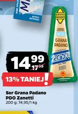 Netto Ser Grana Padano PDO Zanetti oferta