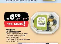 Netto Antipasti oliwki La Campagna oferta
