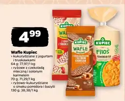 Netto Wafle Kupiec ryżowe z czekoladą mleczną i solonym karmelem oferta