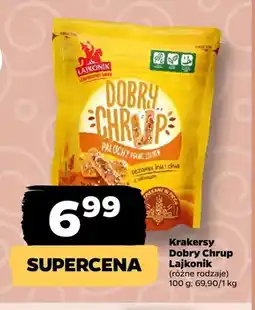 Netto Krakersy Dobry Chrup Lajkonik oferta