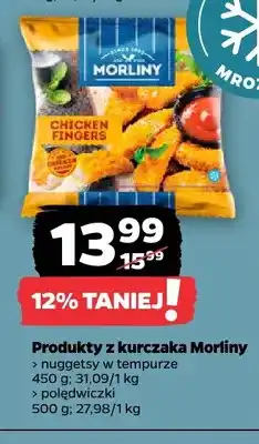 Netto Produkty z kurczaka Morliny nuggetsy w tempurze oferta