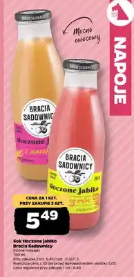 Netto Sok tłoczone jabłko Bracia Sadownicy oferta