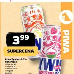 Netto Piwo bezalkoholowe Żywiec Botanicals lipa-pigwa oferta