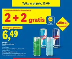 Lidl Napój energetyczny Red Bull Sugarfree oferta