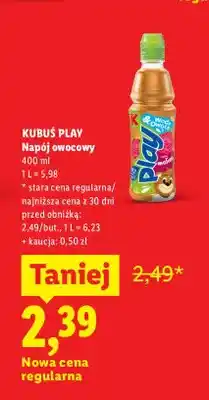 Lidl Napój owocowy Kubuś Play oferta