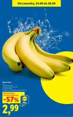 Lidl Banany luzem oferta