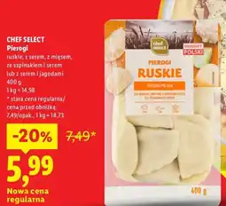 Lidl Pierogi ruskie Chef Select oferta