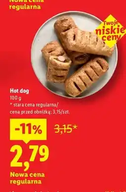 Lidl Hot dog oferta