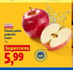 Lidl Polskie jabłka grójeckie luzem oferta