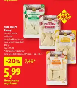 Lidl Pierogi ruskie Chef Select oferta