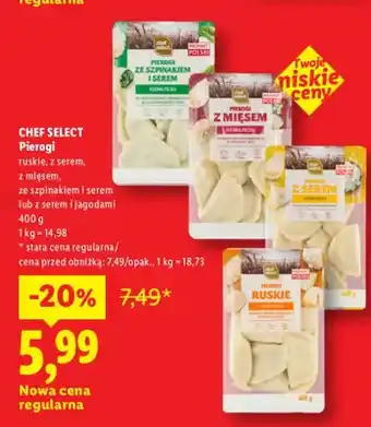Pierogi ruskie Chef Select