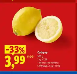 Lidl Cytryny oferta