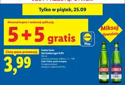 Lidl Piwo bezalkoholowe Łomża Lager oferta