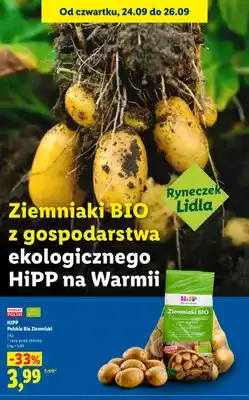 Lidl Ziemniaki bio polskie HiPP oferta