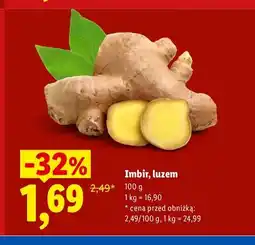 Lidl Imbir oferta