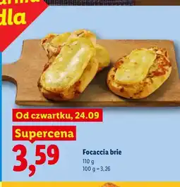 Lidl Focaccia brie oferta