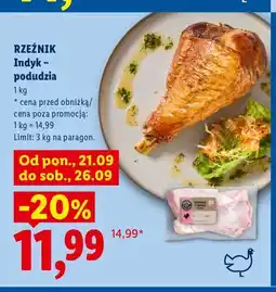 Lidl Indyk podudzia Rzeźnik oferta