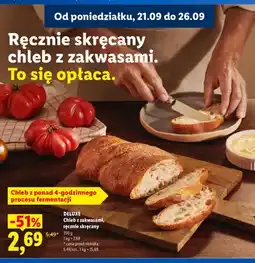 Lidl Chleb z zakwasami ręcznie skręcany Deluxe oferta