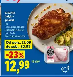 Lidl Indyk golonka Rzeźnik oferta