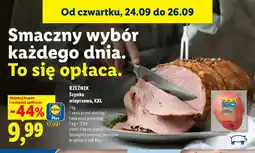 Lidl Szynka wieprzowa XXL Rzeźnik oferta