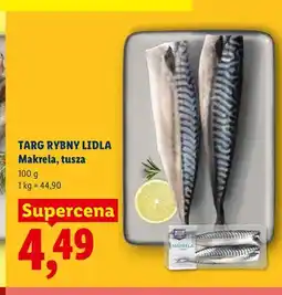Lidl Makrela tusza Targ Rybny Lidla oferta