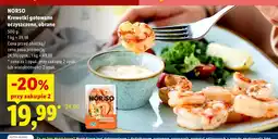Lidl Krewetki gotowane oczyszczone obrane Norso oferta