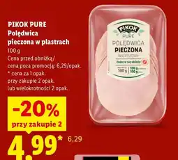 Lidl Polędwica pieczona w plastrach Pikok Pure oferta