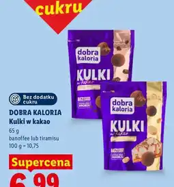 Lidl Kulki w kakao banoffee Dobra Kaloria oferta