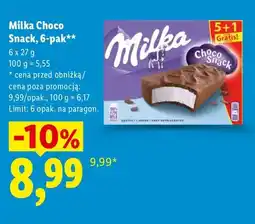 Lidl Milka Choco Snack 6-pak oferta