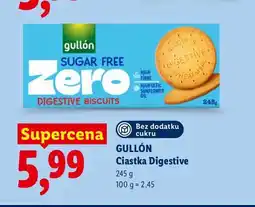 Lidl Ciastka Digestive Gullón oferta