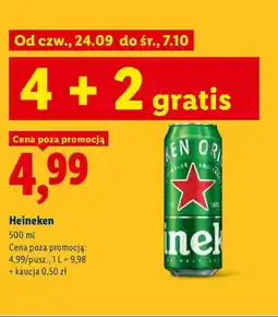 Lidl Piwo Heineken oferta