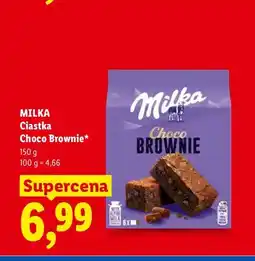 Lidl Ciastka Choco Brownie Milka oferta