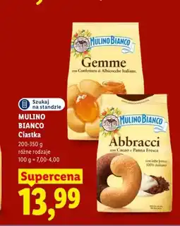 Lidl Ciastka Gemme Mulino Bianco oferta