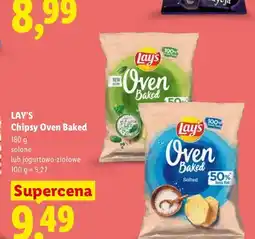 Lidl Chipsy Oven Baked solone Lay's oferta