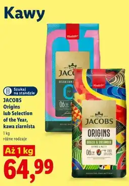 Lidl Kawa ziarnista Jacobs Origins oferta