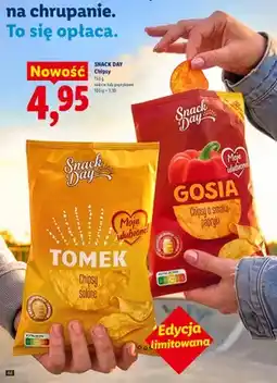 Lidl Chipsy solone Snack Day oferta