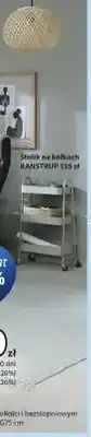 JYSK Stolik na kółkach Kanstrup oferta