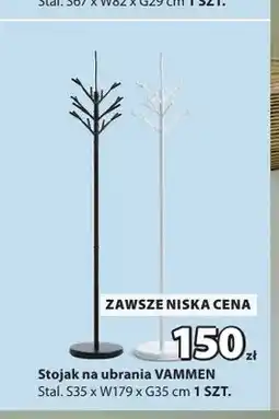 JYSK Stojak na ubrania Vammen oferta