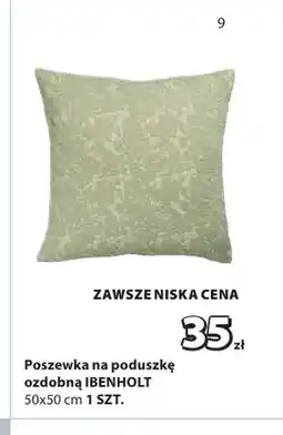 JYSK Poszewka na poduszkę ozdobną Ibenholt 50x50 cm oferta